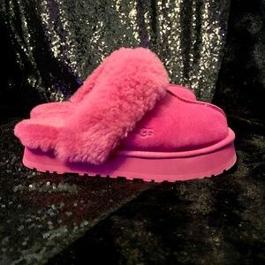 Dark Peony Ugg Diskette Slipper